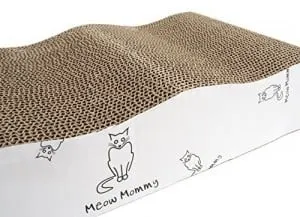 Cat scratcher from the meow mommy