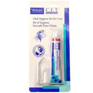 Orale hygiene kit with fingerbrush