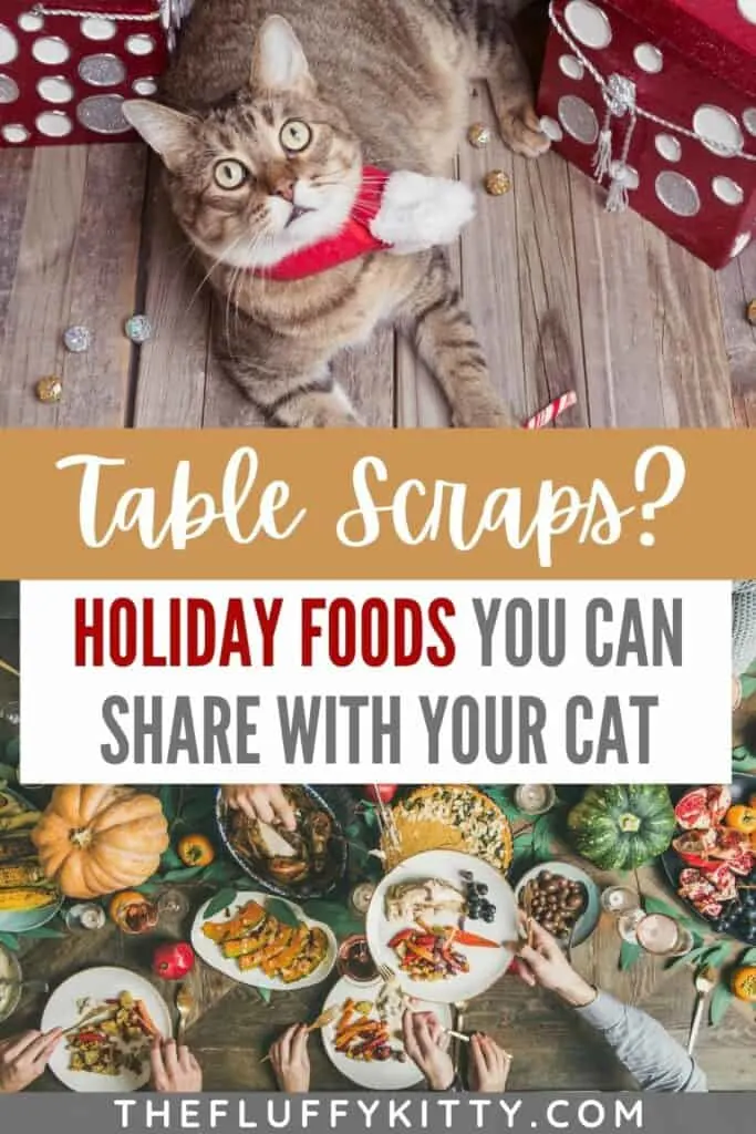 can cats eat table scraps for the holidays?